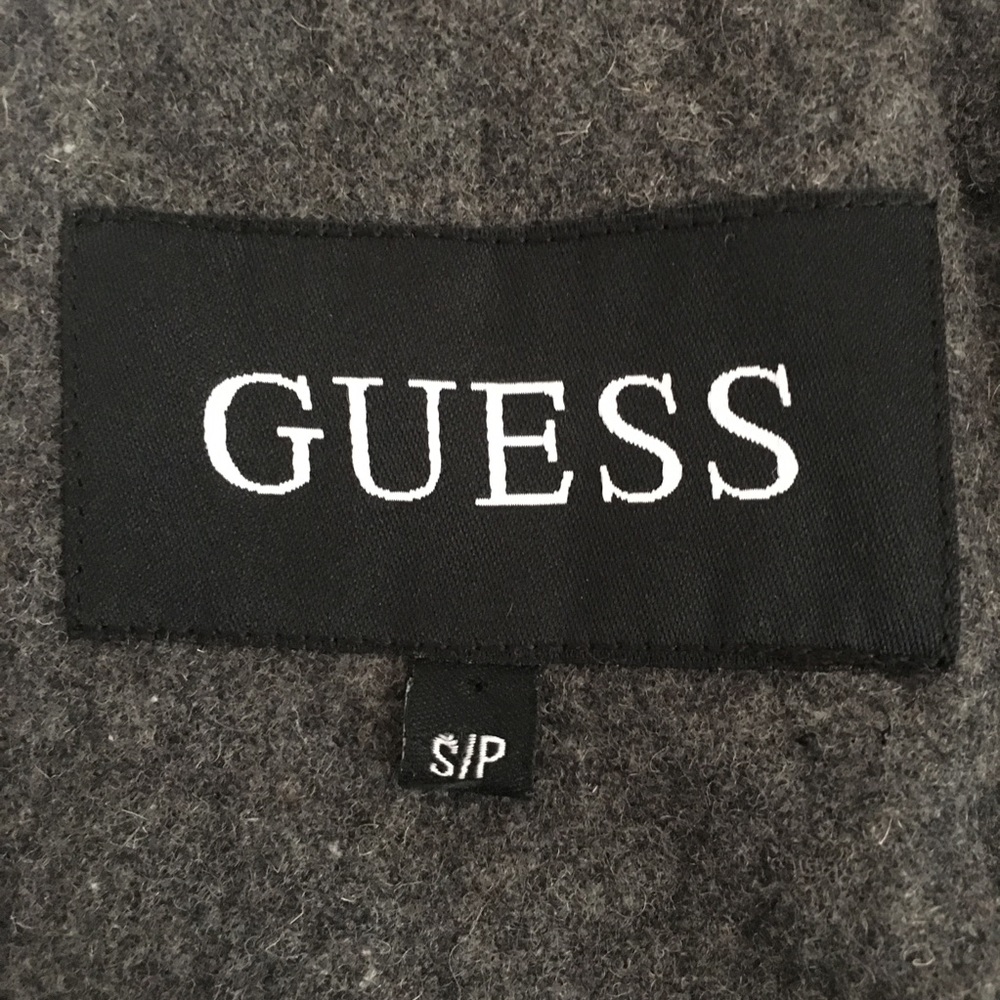 Guess Jacket with belt short bell sleeves Gray - Picture 5 of 6